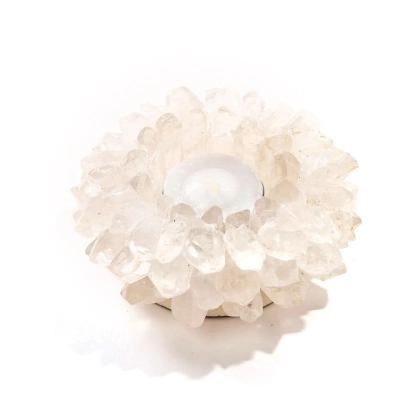 PORTA VELA CRISTAL QUARTZO - LINHA HOME