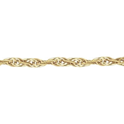 Pulseira Elos Em Ouro 18k 19cm.