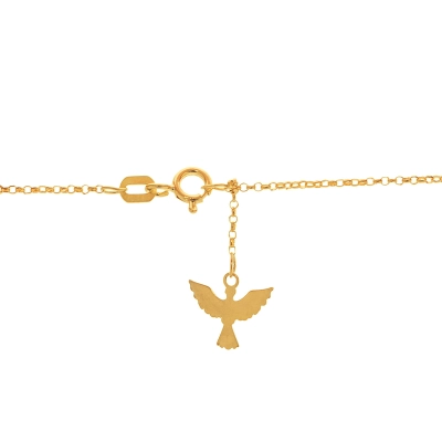 PULSEIRA ESPÍRITO SANTO EM OURO 18K 18CM