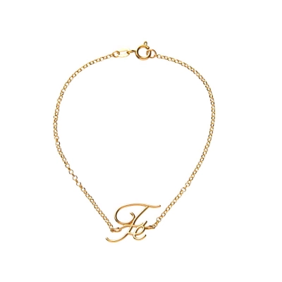 Pulseira Fé em Ouro 18K