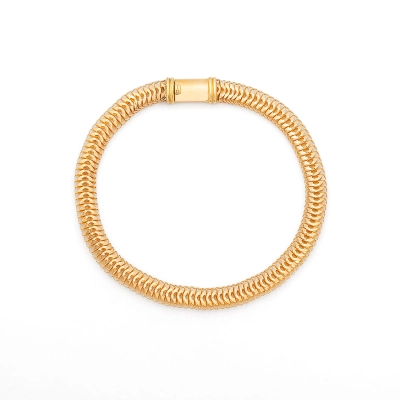 PULSEIRA LACRAIA DUPLA EM OURO 18K