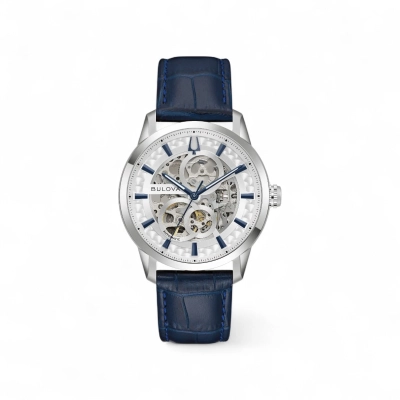 RELÓGIO BULOVA SUTTON SKELETON AUTOMÁTICO MASCULINO 96A330