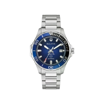 Relógio Bulova Automático Marine Star Masculino 98B466