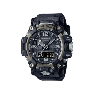 Relógio Casio AnaDigi G Shock *Carbon Mudmaster Solar Masculino GWG-2000-1A1DR