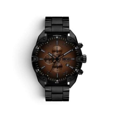 Relógio Diesel Spiked Cronógrafo Masculino DZ4691B1 N2PX