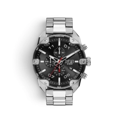 Relógio Diesel Spiked Cronógrafo Masculino DZ4709B1 P2SX