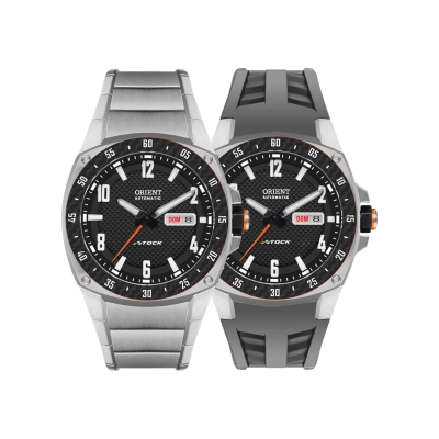 RELÓGIO ORIENT SPEEDTECH STOCK CAR OPEN HEART EDIÇÃO LIMITADA AUTOMÁTICO MASCULINO F49TT037 P2SX-EL