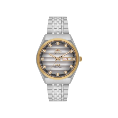 RELÓGIO ORIENT HERITAGE 3 ESTRELAS AUTOMATICO MASCULINO YN6TT014 S1SX