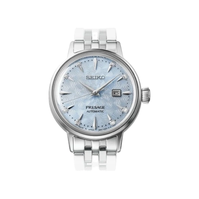 RELÓGIO SEIKO PRESAGE COCKTAIL TIME SKYDIVING LADY AUTOMÁTICO FEMININO SRE007J1 A1SX
