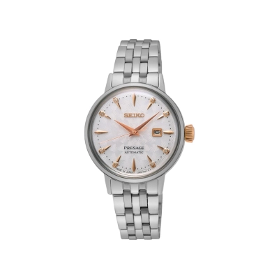 RELÓGIO SEIKO PRESAGE COCKTAIL TIME CLOVER AUTOMÁTICO FEMININO SRE009J1