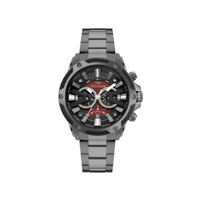 RELÓGIO  TECHNOS CARBON GRAFITE MASCULINO JS25BCU/1N