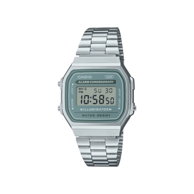 RELÓGIO CASIO VINTAGE UNISSEX A168WA-3AYDF