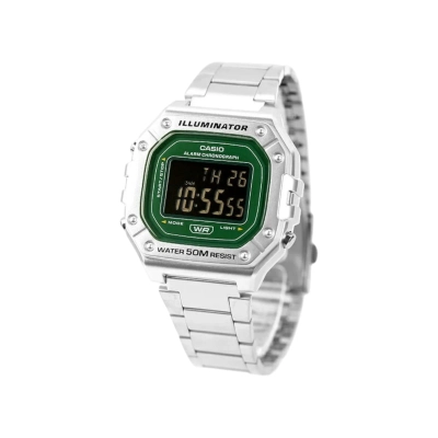 Relógio Casio Illuminator Unissex W-218HD-3AVDF-SC