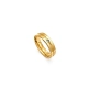 ALIANÇA ETERNO COMPROMISSO EM OURO 18K COM DIAMANTE 0,009CT