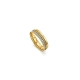ALIANÇA PARA SEMPRE FIO FOSCO EM OURO 18K COM FIO DIAMANTES 0,189CT