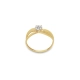 ANEL ÍNTIMO FIOS OURO 18K COM DIAMANTES