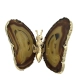 BORBOLETA AMBAR ÁGATA - LINHA HOME
