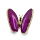 BORBOLETA ROSA ÁGATA - LINHA HOME