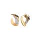 BRINCO DESIGNER EM OURO 18K COM DIAMANTES 0,26CT