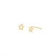 BRINCO ESTRELA PEQUENA EM OURO 18K
