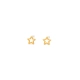 BRINCO ESTRELA PEQUENA EM OURO 18K