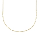 COLAR ARO TORCIDO EM OURO 18K 32CM
