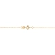 COLAR CHOKER DISCOS EM OURO 18K 41CM