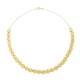 COLAR CHOKER DISCOS EM OURO 18K 41CM
