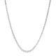 COLAR MEIA RIVIERA DEGRADÊ EM OURO BRANCO 18K COM DIAMANTES 3,5CT