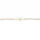 COLAR PÉROLAS COM CORAÇÃO DIAMANTADO EM OURO 18K 42CM