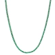 COLAR RIVIERA ESMERALDAS EM OURO BRANCO 18K 40CM