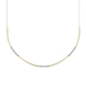 COLAR TUBO RIVIERA EM OURO 18K COM DIAMANTES 1,21CT 40CM