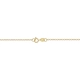COLAR Y BOLAS EM OURO 18K 50CM