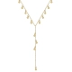 COLAR Y BOLAS EM OURO 18K 50CM
