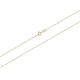 Cordão Cadeado em Ouro 18K - 60cm
