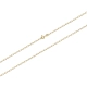 CORDÃO CADEADO EM OURO 18K 60CM