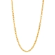 CORDÃO CADEADO DUPLO EM OURO 18K 60CM