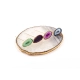 KIT BASE CRISTALIZADA QUATRO PETISCOS COLORIDOS ÁGATA - LINHA HOME
