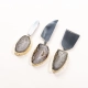 KIT UTENSÍLIOS QUEIJO CRISTAL ÁGATA - LINHA HOME