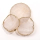 KIT VINHO QUARTZO BRANCO TRÊS PEÇAS - LINHA HOME