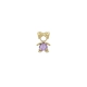 PINGENTE MENINA ELO EM OURO 18K COM AMETISTA