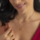 PINGENTE PANTERA EM OURO 18K COM RUBI