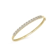 PULSEIRA BRACELETE FLORES EM OURO 18K COM DIAMANTES