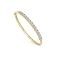 PULSEIRA BRACELETE FLORES EM OURO 18K COM DIAMANTES