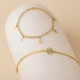 PULSEIRA PRESENÇA SERENA NOSSA SENHORA DAS GRAÇAS EM OURO 18K