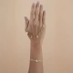 PULSEIRA PRESENÇA SERENA NOSSA SENHORA DAS GRAÇAS EM OURO 18K