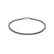 PULSEIRA RIVIERA DIAMANTES BROWN OURO BRANCO 18K