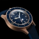 RELÓGIO BULOVA MIL SHIPS BRONZE AUTOMÁTICO 150TH ANNIIVERSARY SPECIAL EDITION MASCULINO 98A325N